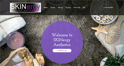 Desktop Screenshot of myskinergy.com